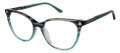 Ann Taylor AT350CP Teal Gradient (C02) Eyeglasses - Color Image