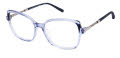 Ann Taylor AT029 Chambray Navy (C03) Eyeglasses - Color Image