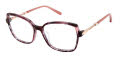 Ann Taylor AT029 Rose Horn/Mint (C02) Eyeglasses - Color Image