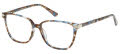 Ann Taylor AT338 Blue Tortoise (C03) Eyeglasses - Color Image