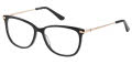 Ann Taylor AT339 Black Rose Gold (C01) Eyeglasses - Color Image