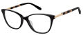 Ann Taylor AT344 Black Gold (C01) Eyeglasses - Color Image