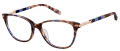 Ann Taylor AT344 Periwinkle Tort (c02) Eyeglasses - Color Image
