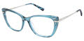 Ann Taylor AT355 Translucent Teal (C03) Eyeglasses - Color Image