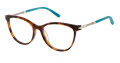 Ann Taylor ATP031 Havanna/Teal (C01) Eyeglasses - Color Image