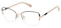 Ann Taylor ATP714CP Matte Navy/Rose (C03) Eyeglasses - Color Image