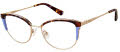 Ann Taylor ATP824 Gold Tortoise (c03) Eyeglasses - Color Image
