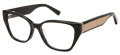 Ann Taylor ATP834 Black (C01) Eyeglasses - Color Image