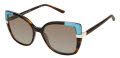 Ann Taylor ATP928 Brown Horn (C02) Sunglasses - Color Image
