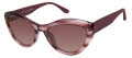 Ann Taylor ATP931 Rose Horn (C02) Sunglasses - Color Image