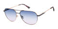 Ann Taylor ATP933 Navy/Rose Gld (C02) Sunglasses - Color Image