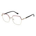 Anna Sui AS358-1A Pink/Rose Gold (491) Eyeglasses - Color Image