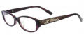 Anna Sui AS575A Purple (702) Eyeglasses - Color Image