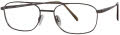 Aristar AR 6727 Smoke Brown (075) Eyeglasses - Color Image