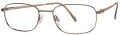 Aristar AR 6771 Brown (535) Eyeglasses - Color Image