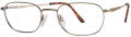 Aristar AR 6713 Light Brown (073) Eyeglasses - Color Image