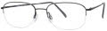 Aristar AR 6724 Black Matte (023) Eyeglasses - Color Image
