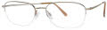 Aristar AR 6724 Light Brown (073) Eyeglasses - Color Image