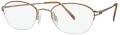 Aristar AR 6840 Copper Brown(028) Eyeglasses - Color Image
