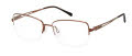 Aristar AR 30804 Brown (535) Eyeglasses - Color Image