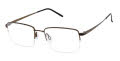 Aristar AR 30740 Dark Brown (564) Eyeglasses - Color Image