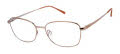 Aristar AR 30827 Light Brown Eyeglasses - Color Image