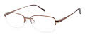 Aristar AR 30828 Brown Eyeglasses - Color Image