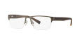 Armani Exchange AX1018 Matte Gunmetal (6017) Eyeglasses - Color Image