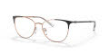 Armani Exchange AX1034 Matte Rose Gold And Black (6106) Eyeglasses - Color Image