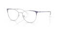 Armani Exchange AX1034 Shiny Metallic Violet (6128) Eyeglasses - Color Image