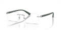 Armani Exchange AX1064 Matte Silver (6020) Eyeglasses - Color Image