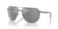 Armani Exchange AX2047S Matte Gunmetal/Grey Mirror Silver Polar (6003Z3) Sunglasses - Color Image