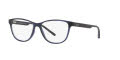 Armani Exchange AX3047 Transparent Blue (8237) Eyeglasses - Color Image