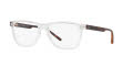 Armani Exchange AX3048 Transparent Crystal (8235) Eyeglasses - Color Image