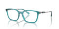 Armani Exchange AX3113 Shiny Transparent Green (8351) Eyeglasses - Color Image
