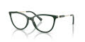 Armani Exchange AX3128 Shiny Green (8382) Eyeglasses - Color Image