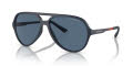 Armani Exchange AX4133S Matte Blue (818180) Sunglasses - Color Image