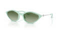 Armani Exchange AX4152SU Opalescent Green / Green Gradient (83688E) Sunglasses - Color Image