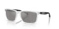 Arnette AN4251 Matte Crystal/Grey Mirror Silver 80 Polarized (2761Z3) Sunglasses - Color Image