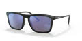 Arnette AN4283 Matte Black / Polarized Dark Grey Mirror Water Lens (01/22) Sunglasses - Color Image
