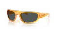 Arnette AN3088 Transparent Orange/Dark Grey (287587) Sunglasses - Color Image