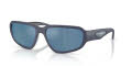Arnette AN4365 Navy/Transparent Blue/Dark Grey Mirror Water Polarized (300722) Sunglasses - Color Image