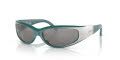 Arnette AN4302 Green Gradiant Metal Silver / Light Grey Mirror Silver 80 (28176G) Sunglasses - Color Image