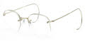 Art Craft Art-Bilt Rimway with Cable Temples Yellow - Perimetric #1 Shaped Lenses Eyeglasses - Color Image