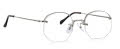 Art Craft Art-Bilt Rimway LX Perimetric 2 - Skull Temples Ruthenium (Dark Gun) Eyeglasses - Color Image