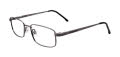 Cool Clip CC834 with Clip-On Lens Satin Steel (20) Eyeglasses - Color Image
