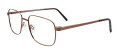 Cool Clip CC838 With Clip-On Lens Satin Brown (10) Eyeglasses - Color Image