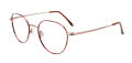 Cool Clip CC844 With Clip-On Lens Shiny Demi Amber & Shiny Steel (15) Eyeglasses - Color Image