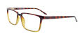 Cool Clip CC847 With Clip-On Lens Dark Demi Amber & Light Crystal Amber (10) Eyeglasses - Color Image