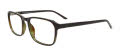 Cool Clip CC849 With Clip-On Lens Dark Demi Green (60) Eyeglasses - Color Image
